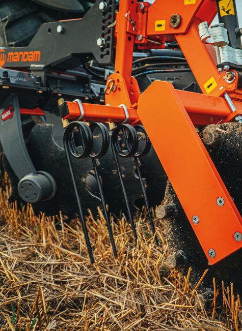 Línea de puas delant del rodillo (BPPW)